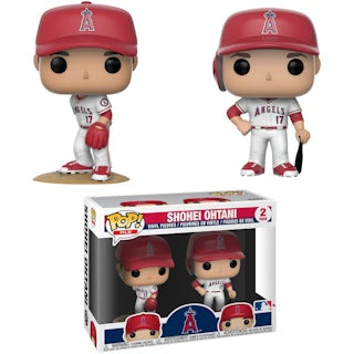 Funko Pop MLB Anaheim Angels Shohei Ohtani (White Jersey) Fanatics Exclusive 2-Pack (Copy)