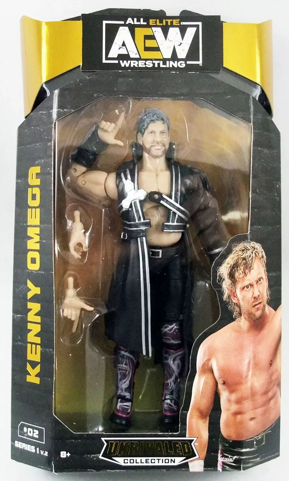 AEW Unrivaled Collection Series 1 V.2 Kenny Omega Action Figure
