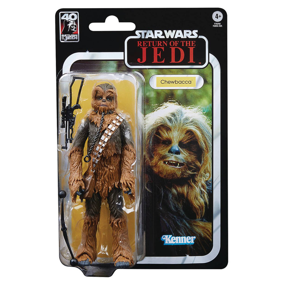Hasbro Star Wars The Black Series Return Of The Jedi 40th Anniversary Chewbacca 6-Inch Action Figure