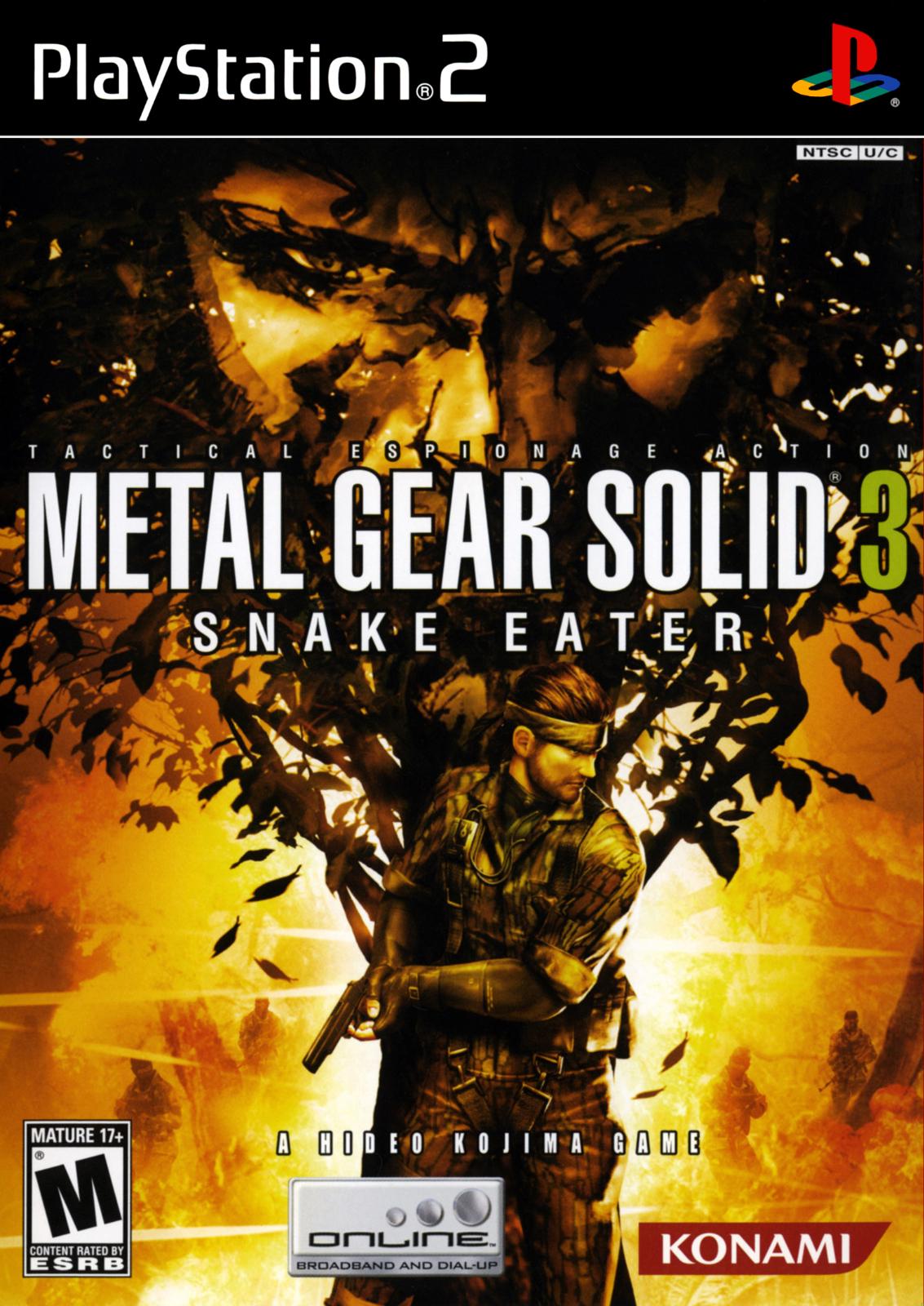 PlayStation 2 Meal Gear Solid 3 Snake Eater Video Game