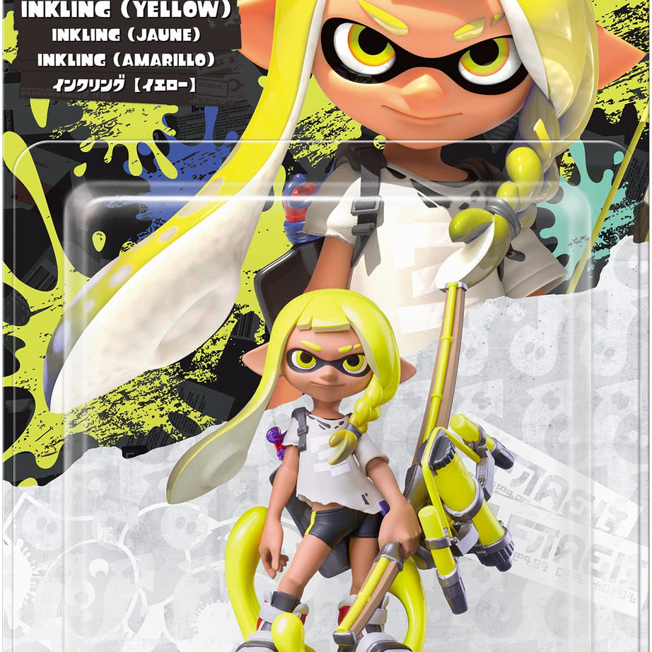 Nintendo Amiibo Splatoon Inkling (Yellow)
