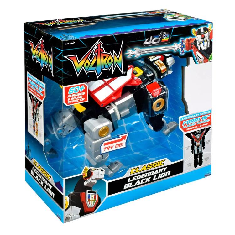 Playmates Voltron '84 Classic Legendary Black Lion Deluxe Figure
