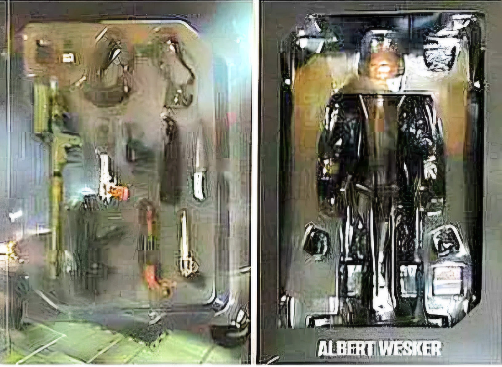 Hot Toys Video Game Masterpiece Capcom Resident Evil 5 Albert Wesker Midnight Version Collectable Action Figure (Missing Gun & Stand)