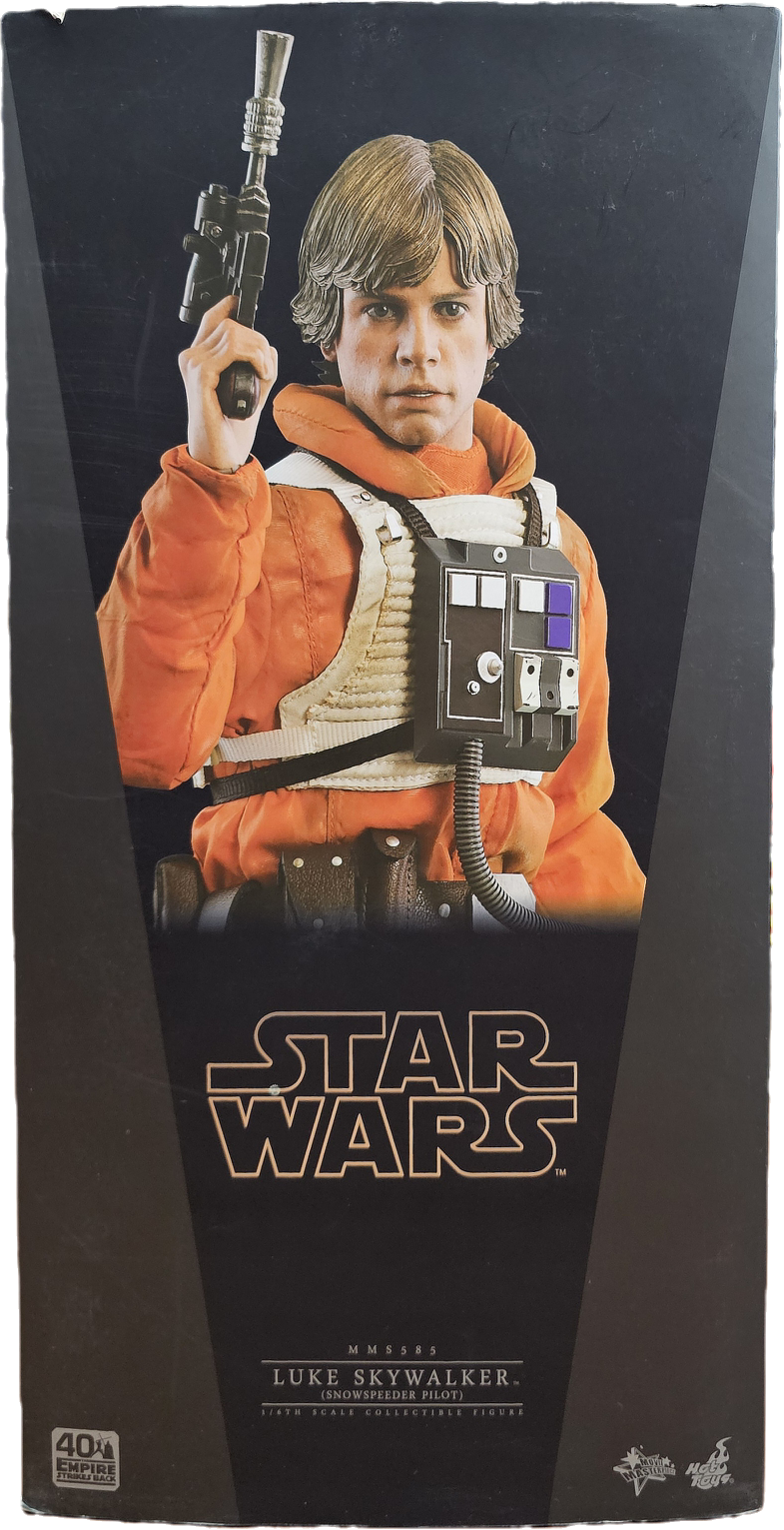 Hot Toys Sideshow Star Wars Empire Strikes Back 40th Anniversary Luke Skywalker (Snowspeeder Pilot) 1/6 Scale MMS585