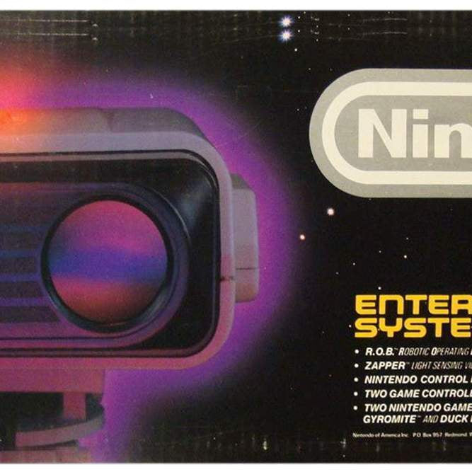 Nintendo Entertainment System R.O.B Edition In Box Console