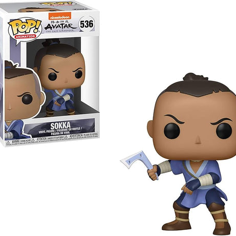 Funko Pop! Animation Nickelodeon Avatar The Last Airbender Sokka #536