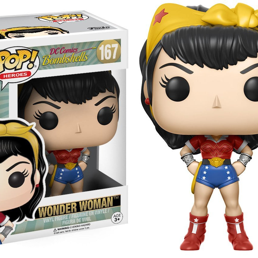 Funko Pop! Heroes DC Comics Bombshells Wonder Woman #167