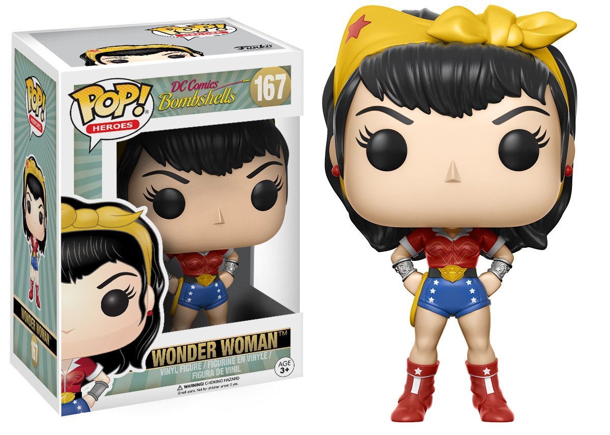 Funko Pop! Heroes DC Comics Bombshells Wonder Woman #167