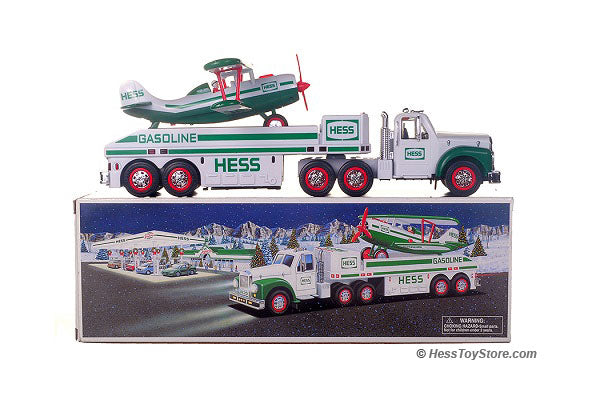Hess Toy Truck and Airplane Set 2002
