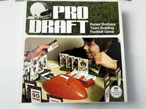 Parker Brothers Pro Draft Football Board Game