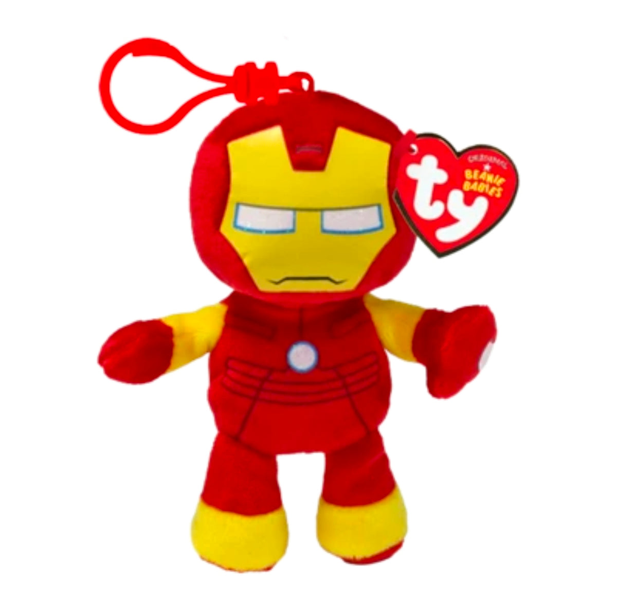 Ty Beanie Babies Marvel Iron Man Plush Hangers