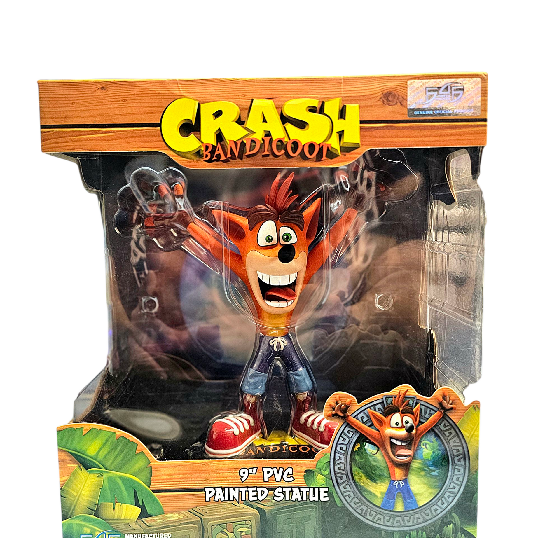 First Figures Activision Crash Bandicoot 9" PVC Painted Statue