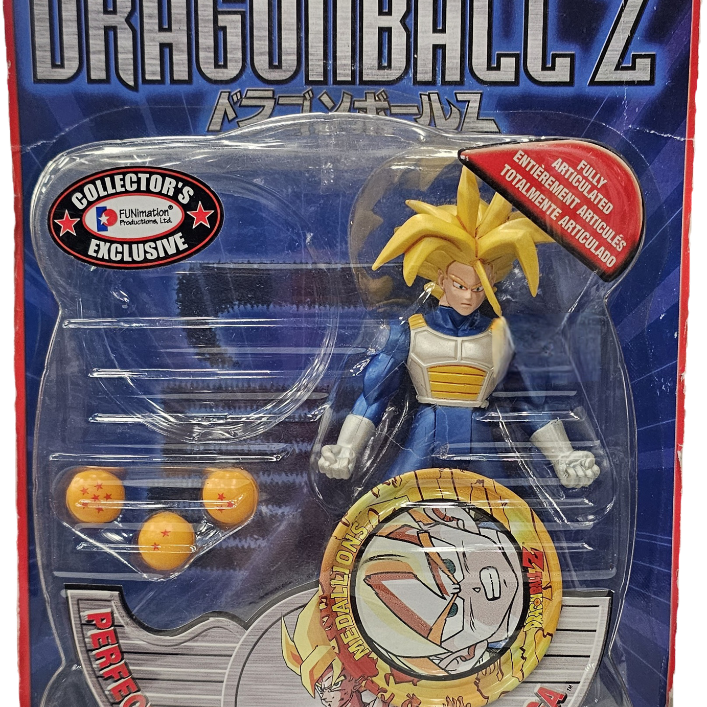 Irwin Dragonball Z Perfect Cell Saga SS Trunks Action Figure