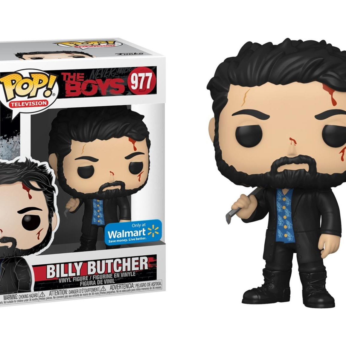 Funko Pop! Television The Boys Billy Butcher Walmart Exclusive #977