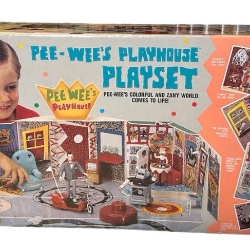 Matchbox Pee-wee’s Playhouse Playset In Original Box.