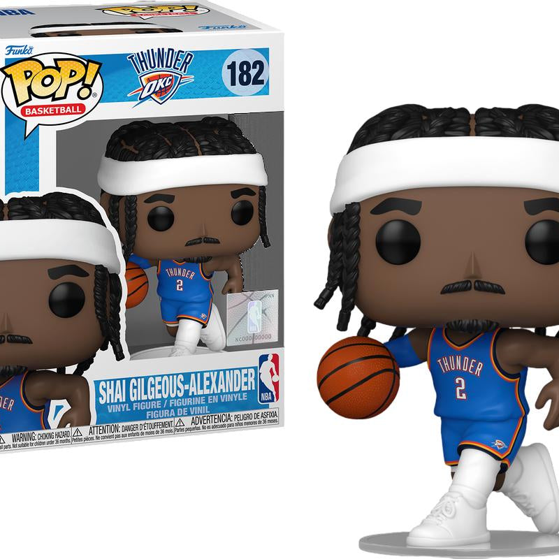 Funko Pop! Basketball Oklahoma City Thunder Shai Gilgeous-Alexander #182