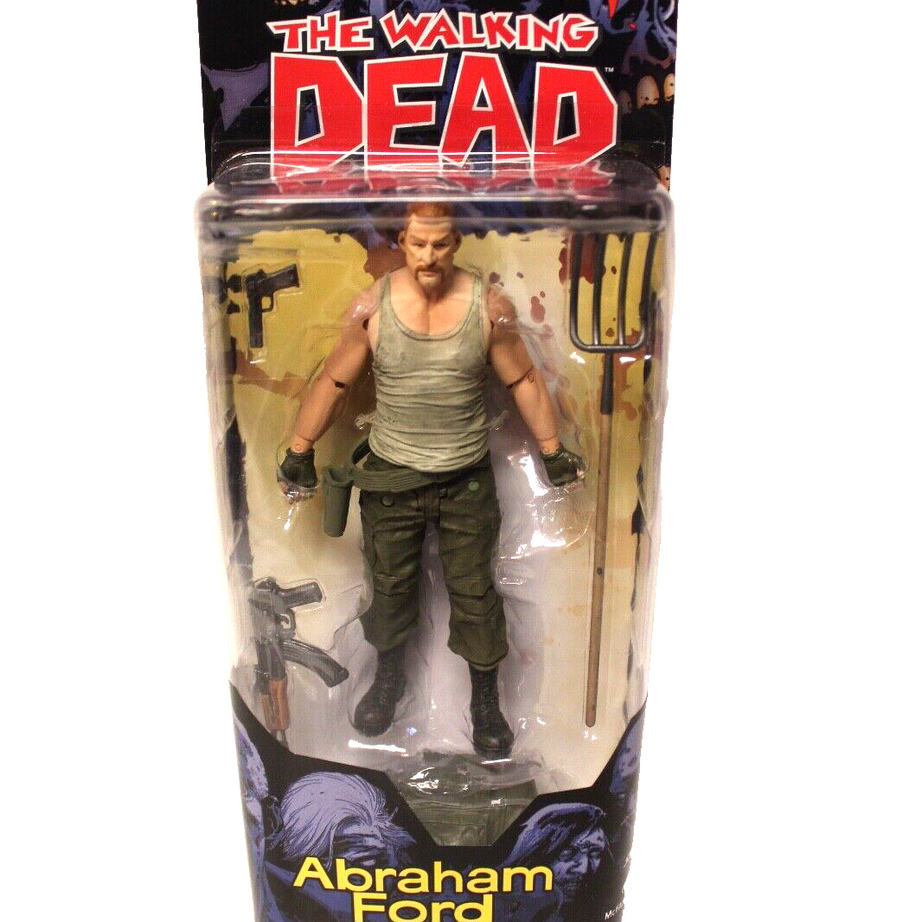 AMC McFarlane Walking Dead Comic Series 4 Abraham Ford Action Figure