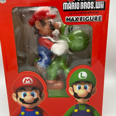 New Super Mario Bros. Wii Mario & Yoshi Max 10" Inch Figure
