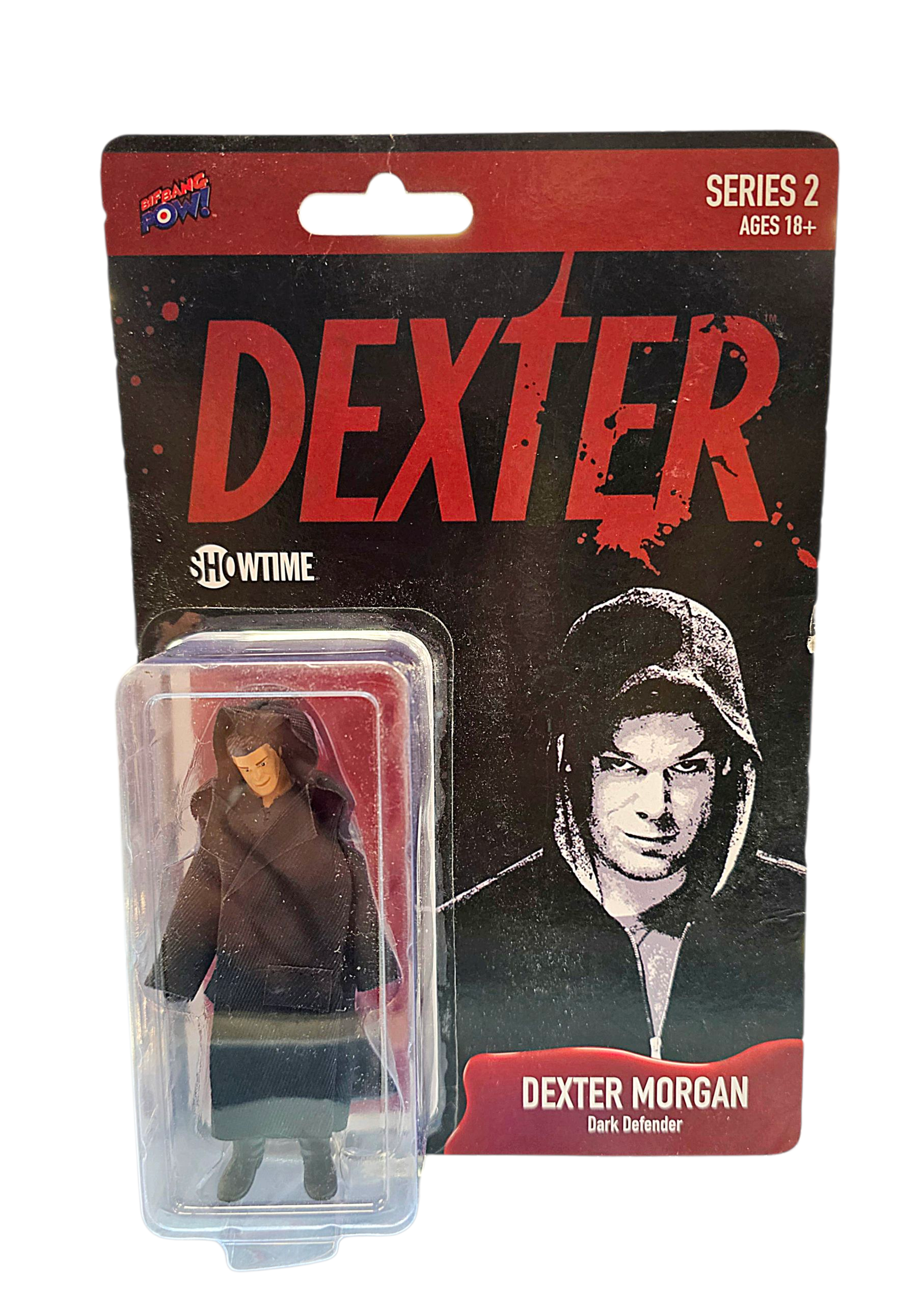 Bif Bang Pow Dexter Morgan Dark Defender 3.75in Action Figure