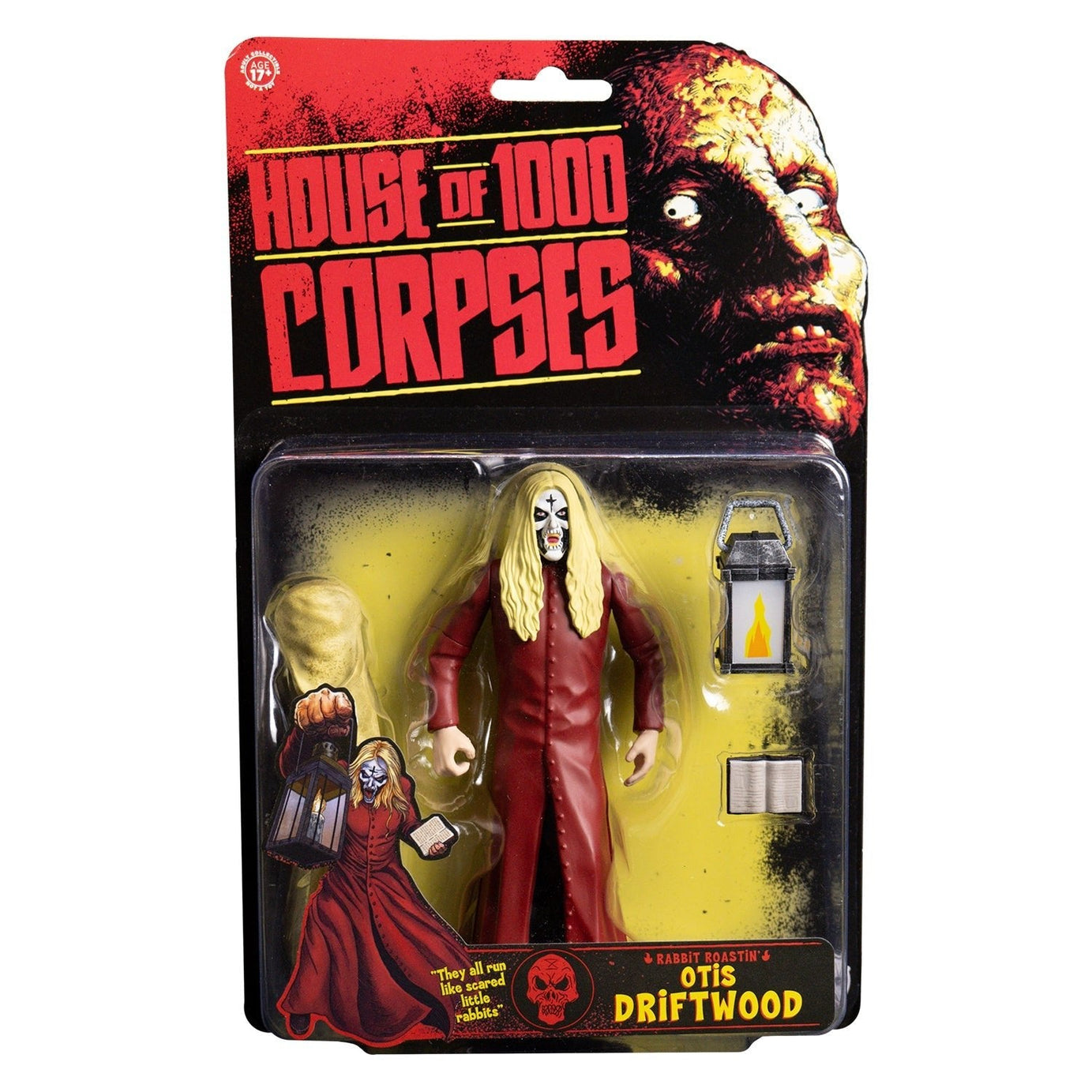Trick Or Treat Studios House Of 1000 Corpses Rabbit Roastin' Otis Driftwood Action Figure