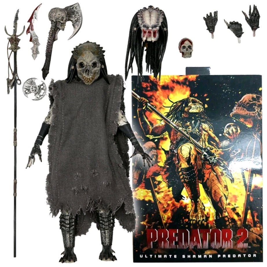 NECA Predator 2 Ultimate Shaman Predator Action Figure