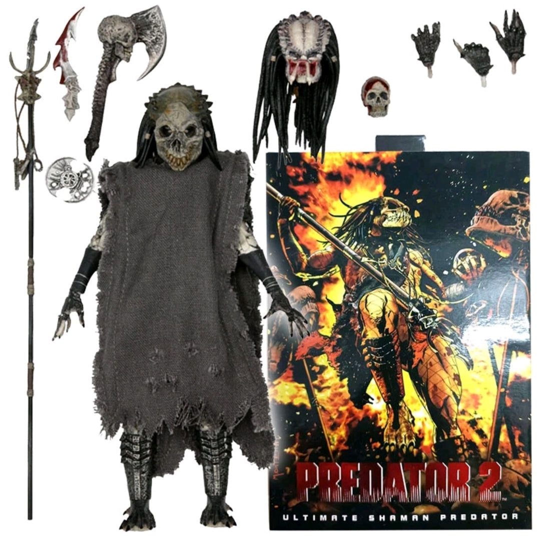 NECA Predator 2 Ultimate Shaman Predator Action Figure