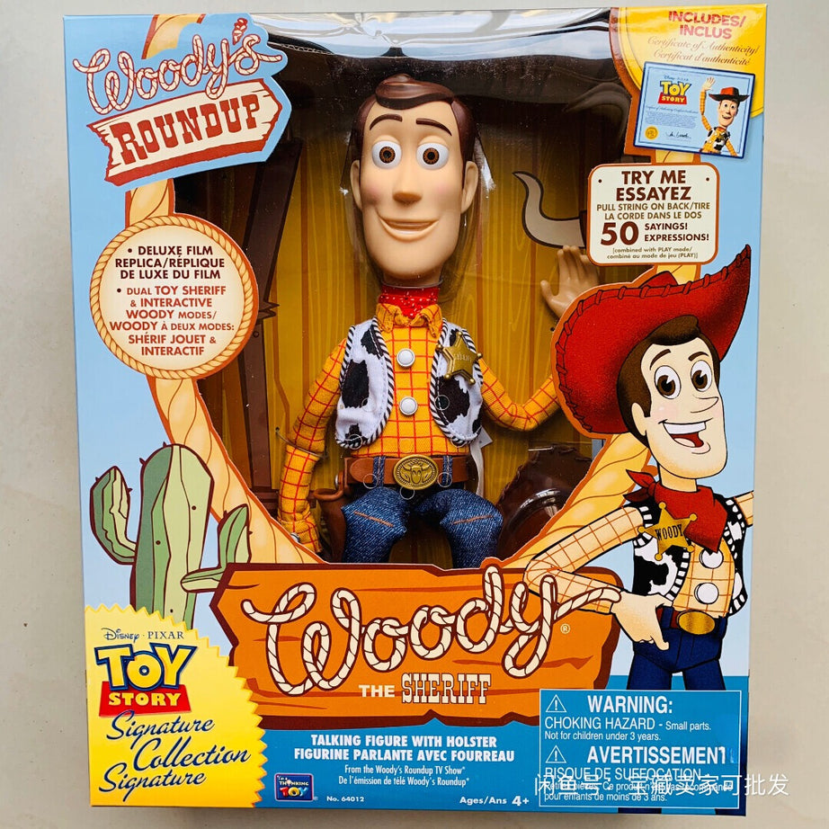 Thinkway Disney Pixar Toy Story Collection Talking Woody The Sheriff Toy