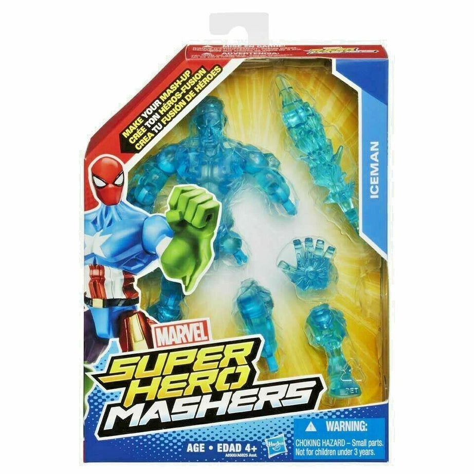Hasbro Marvel Superhero Mashers Iceman 6 Inch Action Figure