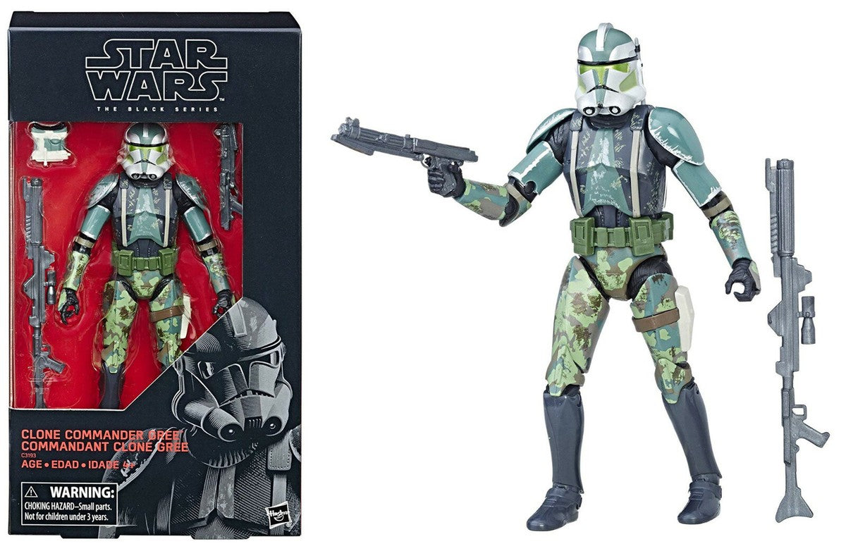 Hasbro Star Wars The Black Series Clone Commander Gree Action Figure