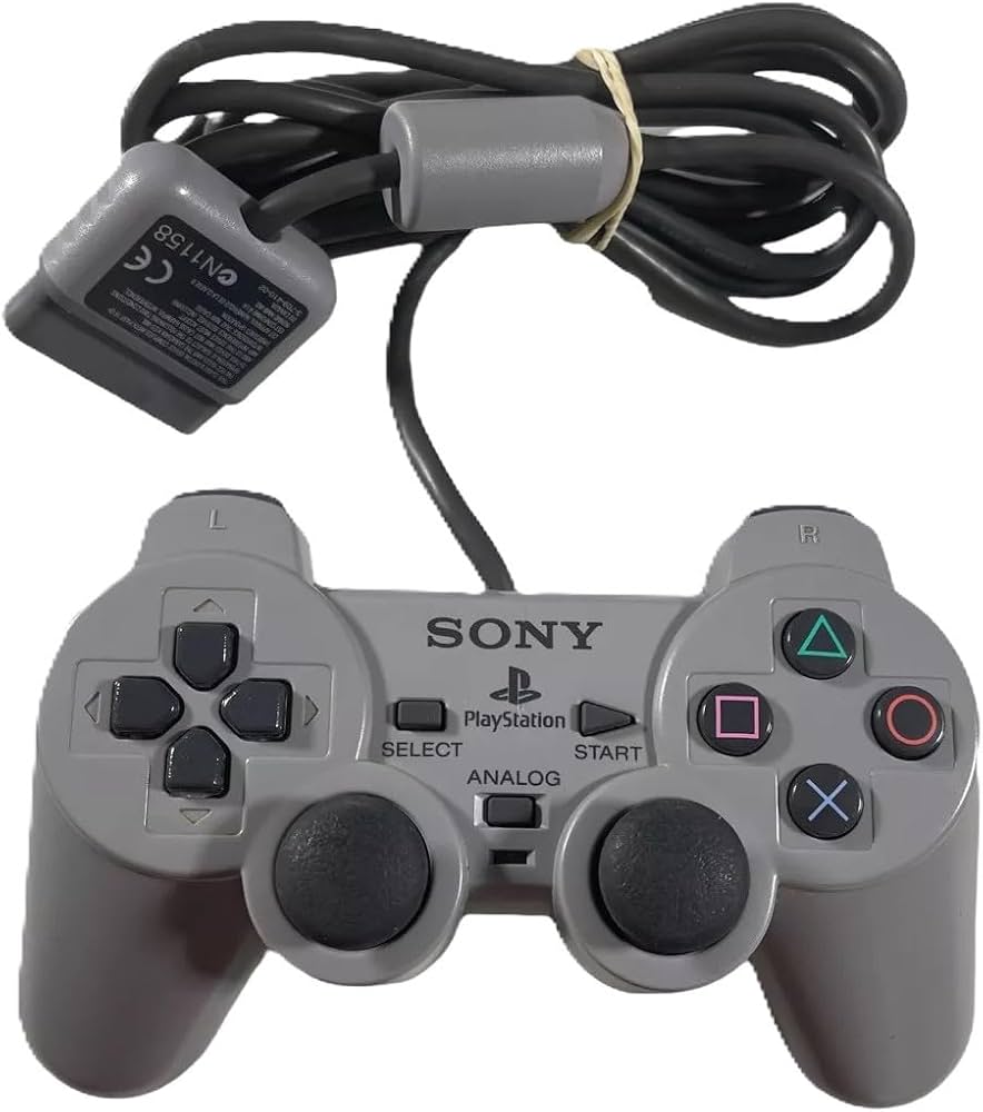 Used Sony PS1 Dualshock OEM Wired Controller