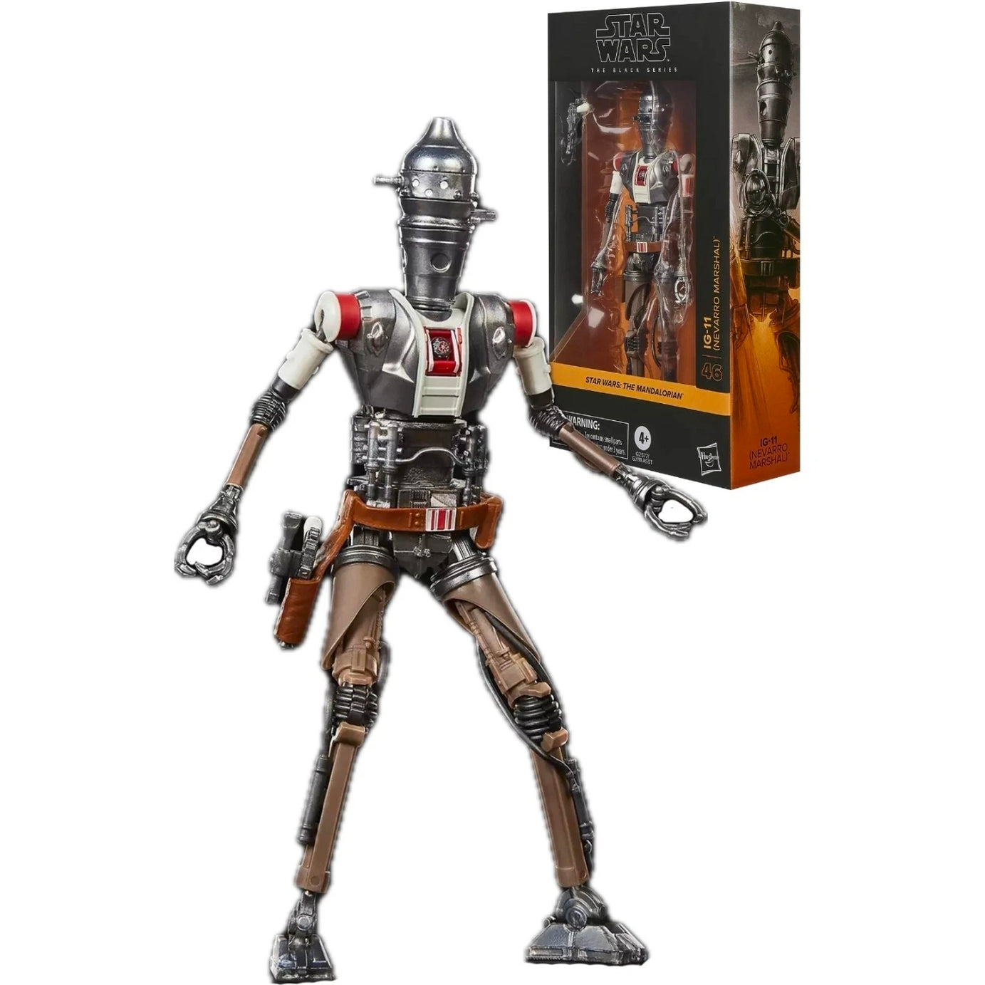 Hasbro Star Wars The Black Series Star Wars: The Mandalorian IG-11 (Nevaro Marshall) Action Figure