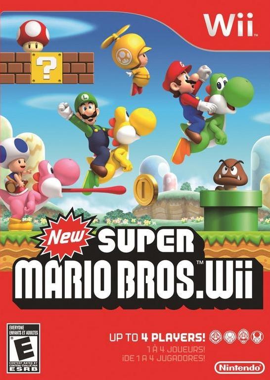 Nintendo Wii New Super Mario Bros. Wii Video Game