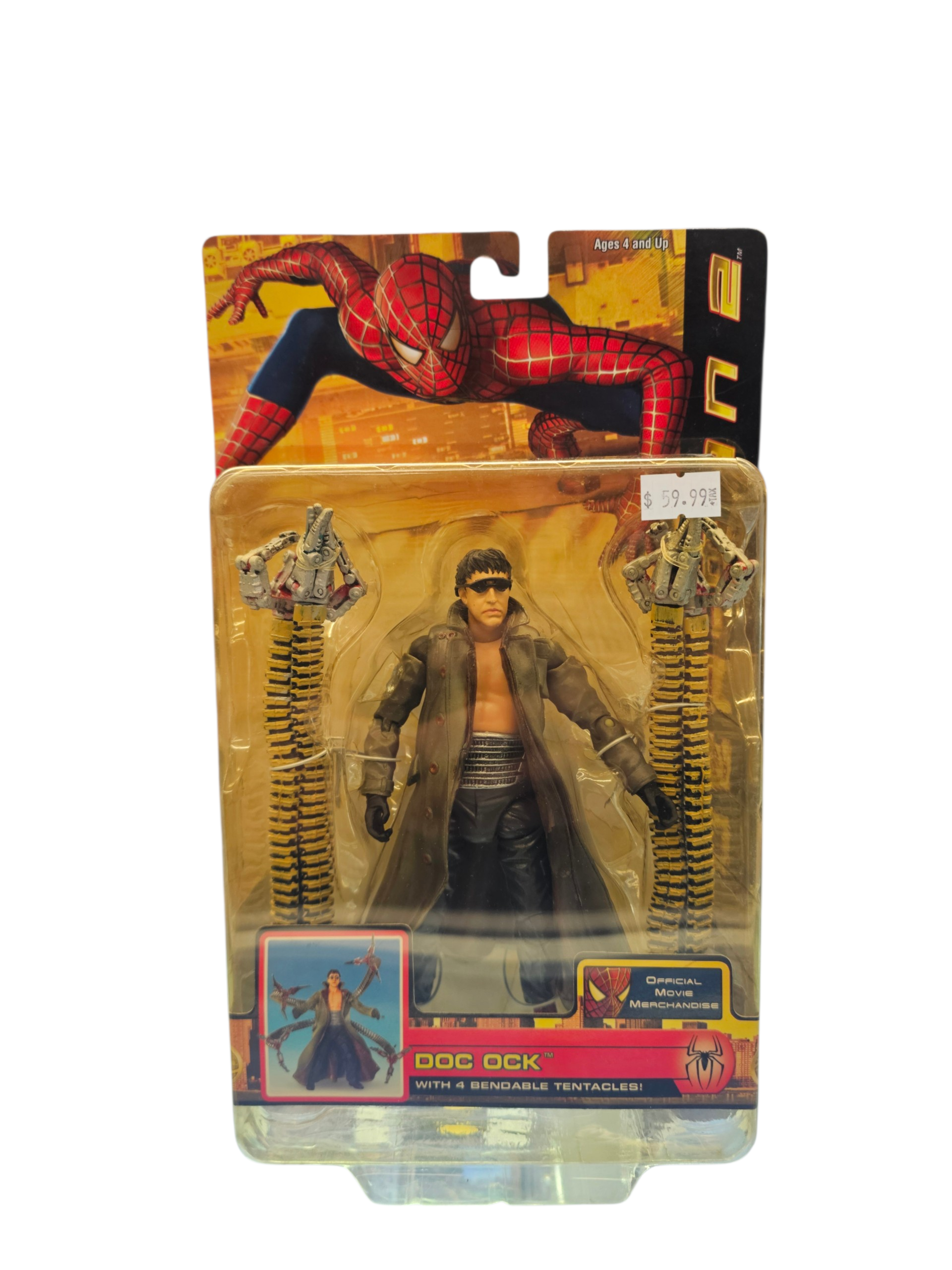 Toy biz Marvel Spider-Man 2 Doc Ock Action Figure