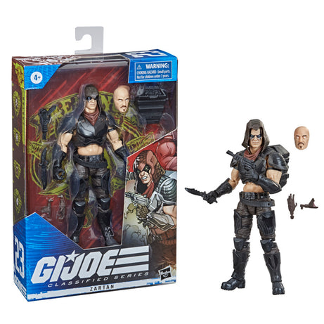 Hasbro GI Joe Classified Series Zartan 6" Inch Action Figure