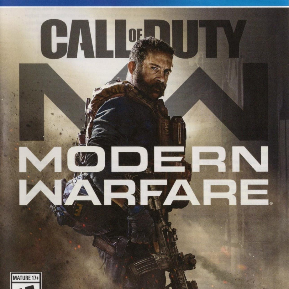 PS4 Modern Warfare Video Game