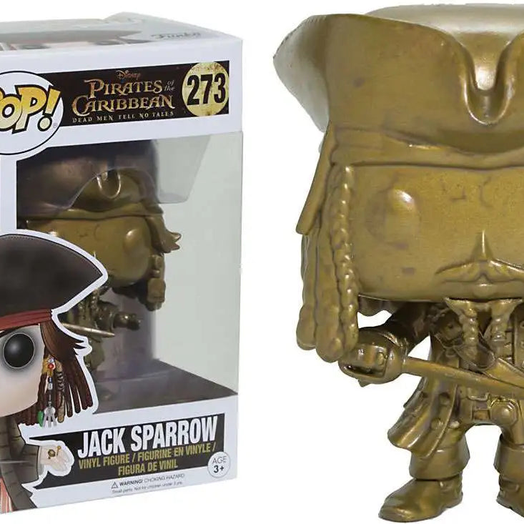 Funko Pop! Disney Pirates of the Caribbean Dead Men Tell No Tales Jack Sparrow #273 Hot Topic Exclusive