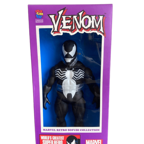 Medicom Toy Marvel Retro Sofubi Collection Venom 10 Inch Soft Vinyl Figure