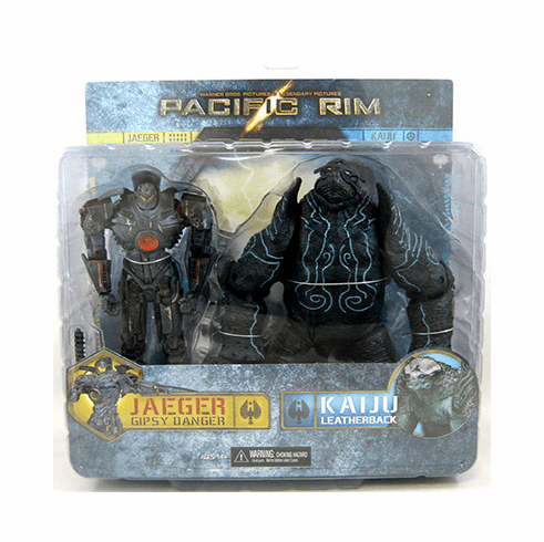 NECA Pacific Rim Jaeger Gipsy Danger & Kaiju Leatherback Action Figure 2-Pack