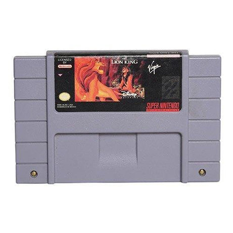 Super Nintendo Disney The Lion King Video Game