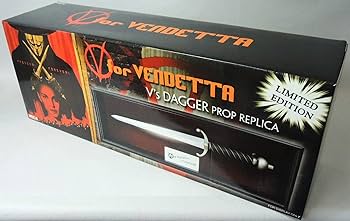 Neca V For Vendetta V's Dagger Prop Replica