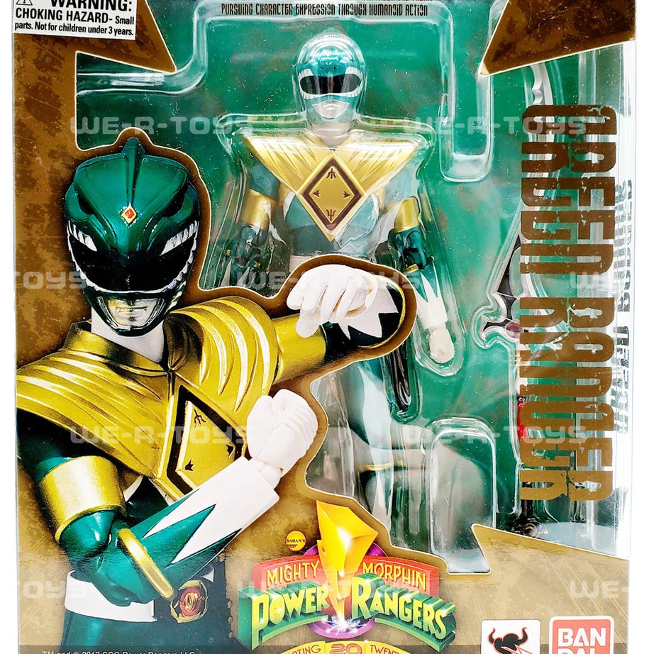 Bandai S.H.Figuarts Mighty Morphin Power Rangers 20th Anniversary Collection Green Ranger Action Figure