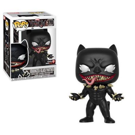 Funko Pop! Marvel Venom Venomized Black Panther #370 Gamestop Exclusive