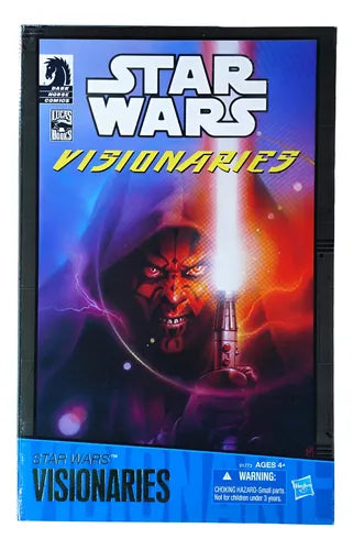 Hasbro Star Wars Dark Horse Visionaries Darth Maul and Owen Lars Action Figure 2-Pack SDCC 2010 Exclusive