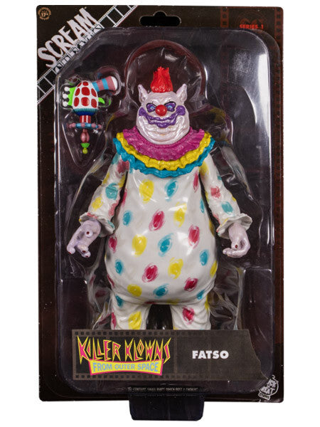 Trick Or Treat Studios Scream Greats Killer Klowns From Outer Space Fatso Action Figure