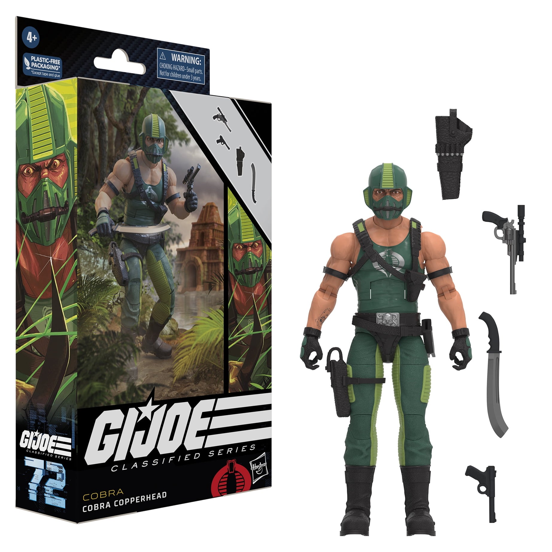 Hasbro G.I.Joe Classified Series Cobra Copperhead #72 Action Figure