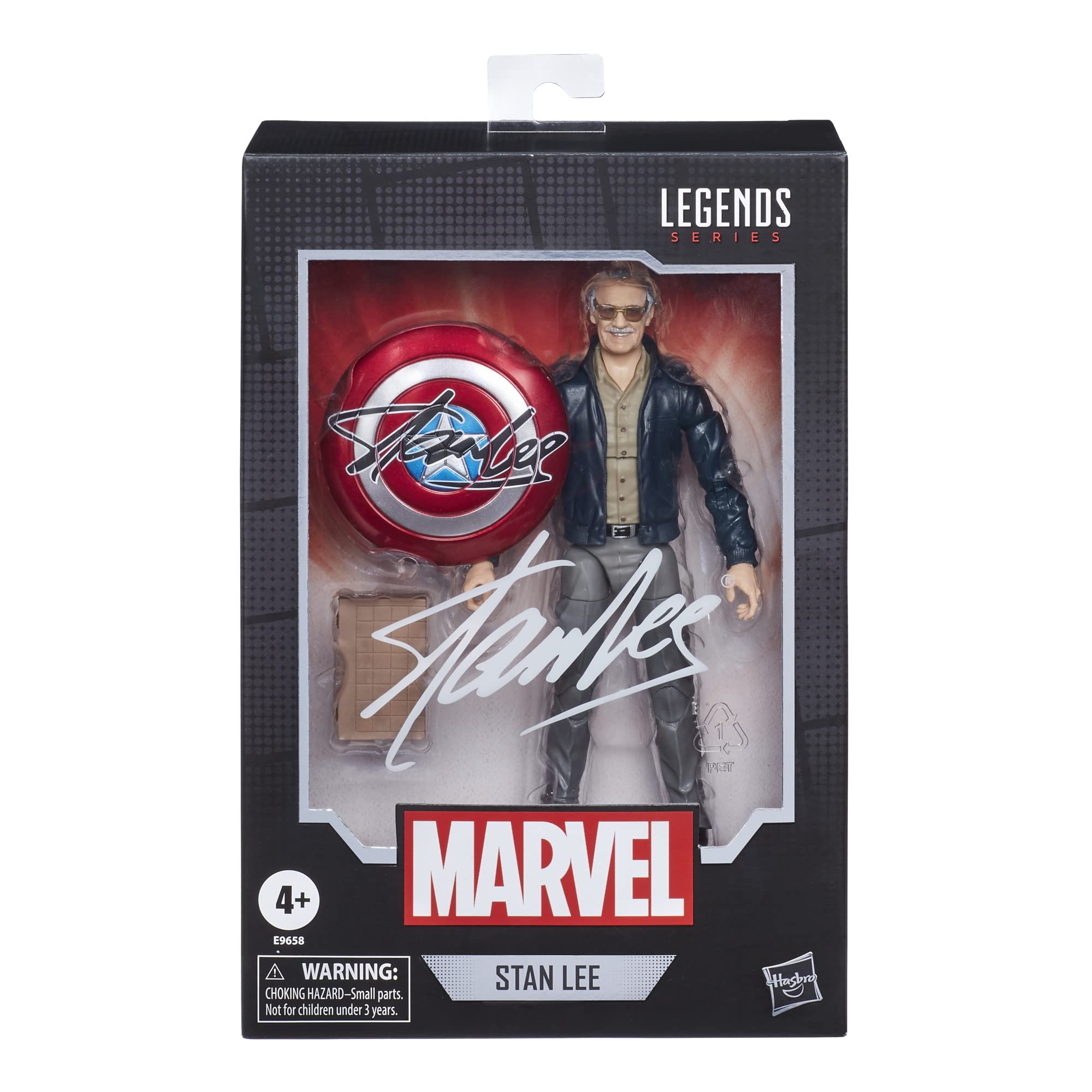 Hasbro Marvel Legends Series Stan Lee Excelsior Avengers Cameo Appearance Action Figure