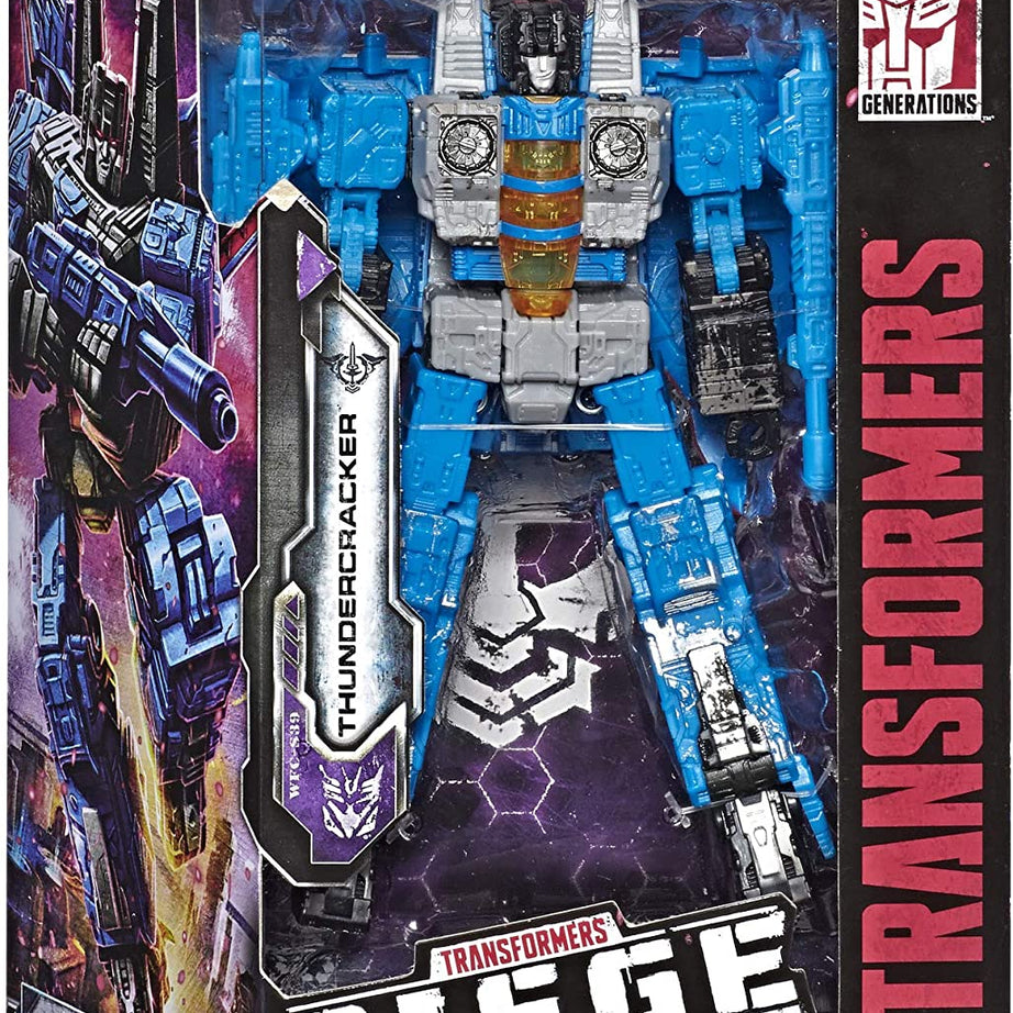 Hasbro Transformers Seige War for Cybertron Trilogy Voyager Class Thundercracker Action Figure