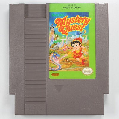 NES Mystery Quest Video Game