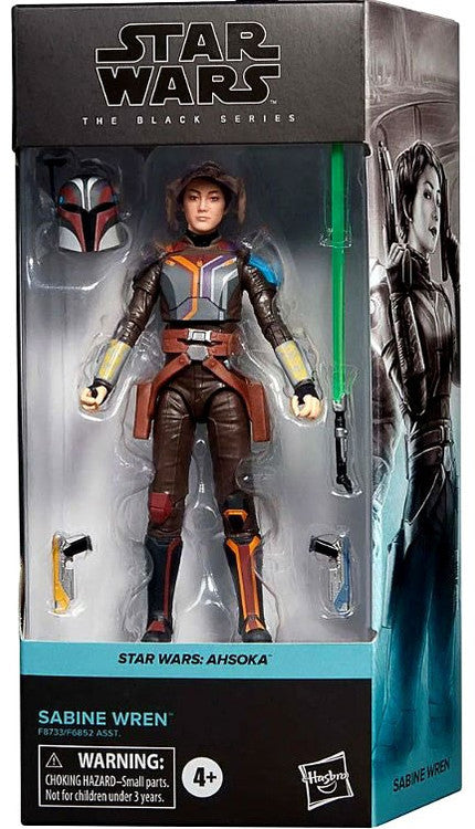 Hasbro Star Wars The Black Series Rey Star Wars Ahsoka Sabine Wren Action Figure