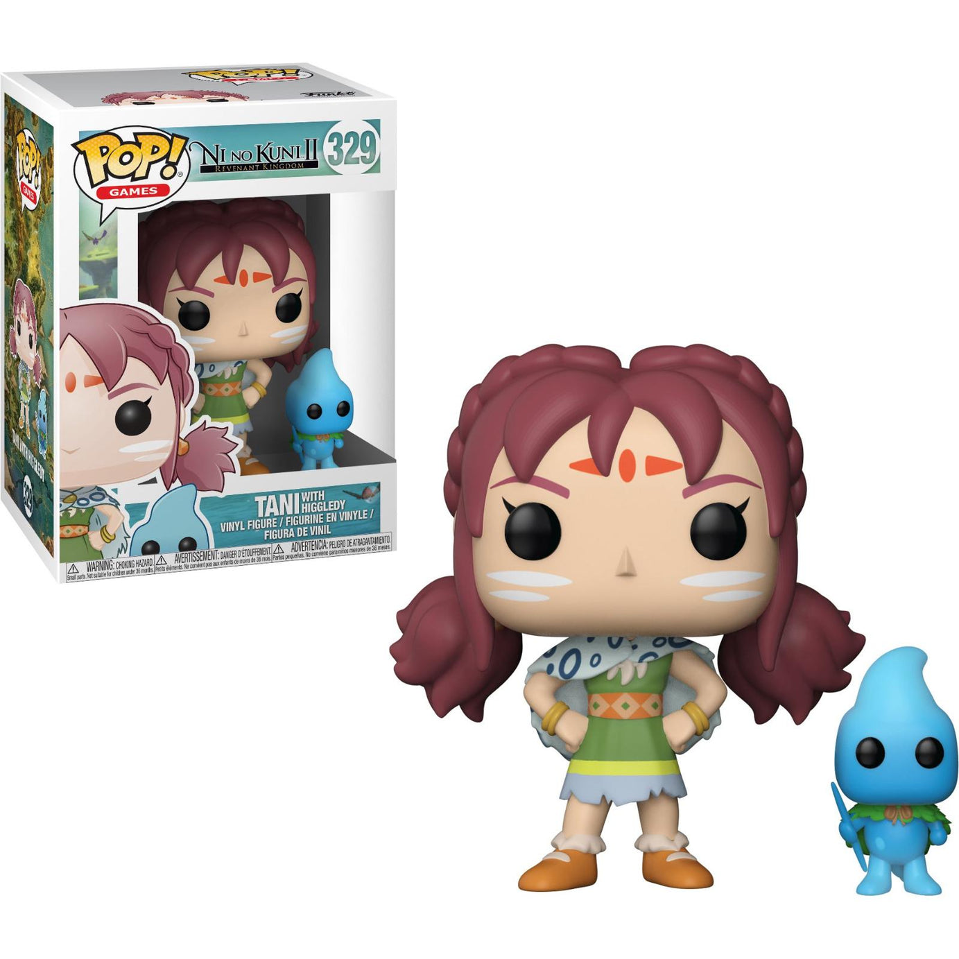 Funko Pop! Games Ni No Kuni Revenant Kingdom Tani With Higgledy #329